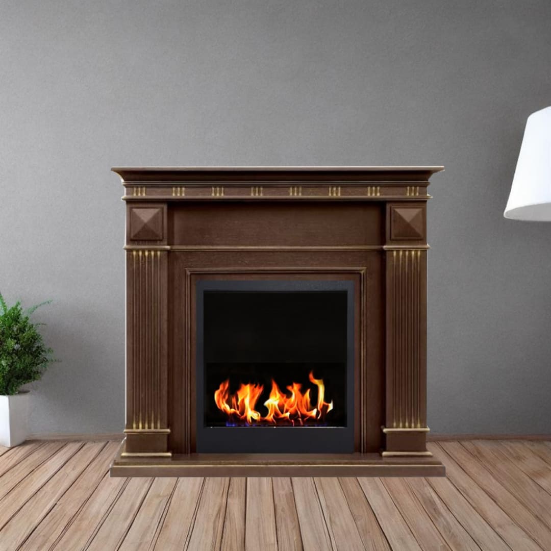 Биокамин в портале "Русский огонь" Эдвард с защитным и декоративным стеклом по цене 89 600 руб.