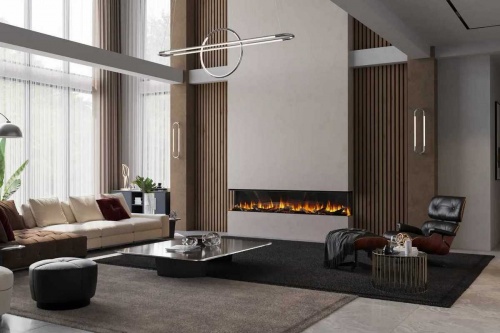 Электрокамин BRITISH FIRES New Forest 2400 with Signature logs - 2400 мм