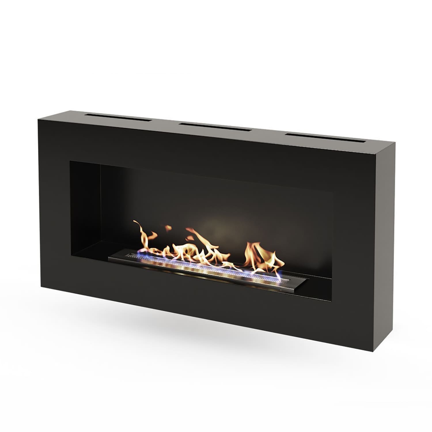 Биокамин "Русский огонь" Лофт 900N настенный с защитным и декоративным стеклом по цене 34 100 руб.