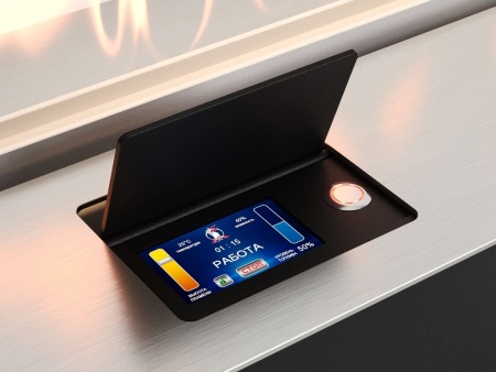 Автоматический биокамин Lux Fire Smart Flame 600 RC INOX по цене 282 480 руб.