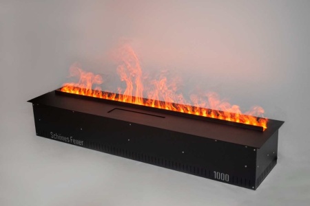 Электроочаг Schönes Feuer 3D FireLine 1000 со стальной крышкой
