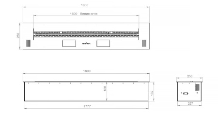 Автоматический биокамин 1800 Premium по цене 471 324 руб.