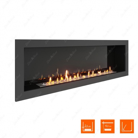 Биокамин SteelHeat ONE 1700 стемалит по цене 66 000 руб.