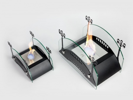 Настольный биокамин Lux Fire "Пушкинский мост" M Чёрный по цене 19 602 руб.