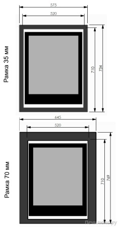 Газовый камин BellFires Unica 55