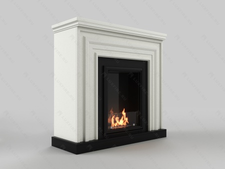 Биокамин Lux Fire с порталом Сокол 24, белый по цене 105 907 руб.