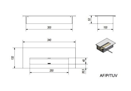 Прямоугольный контейнер Petit, TUV PRO Прямоугольный контейнер Petit, TUV PRO по цене €93