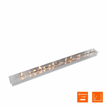 Биокамин SteelHeat WALL GRAND 1800 черный по цене 71 190 руб.