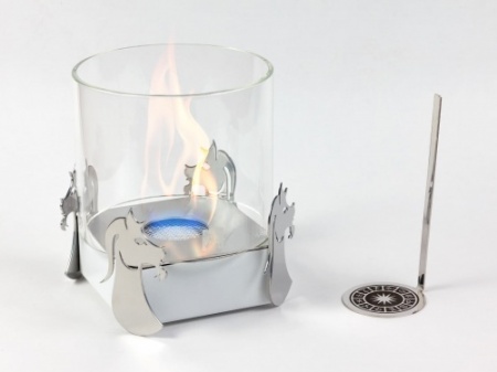 Настольный биокамин Lux Fire Зодиак "Козерог" Белый по цене 15 000 руб.