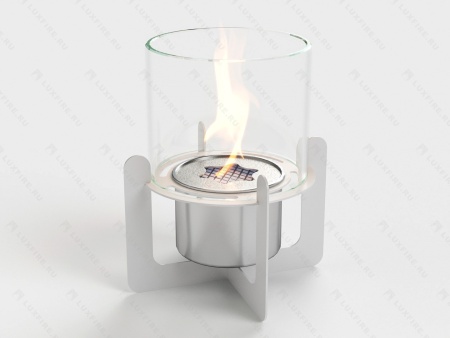 Настольный биокамин Lux Fire "Омега" (белый) по цене 9 196 руб.