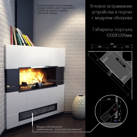 Электрокамин FEUERBACH Type-812